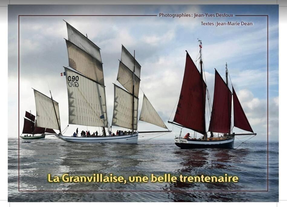 Studio De La Mer A Donville Les Bains Екстериор снимка