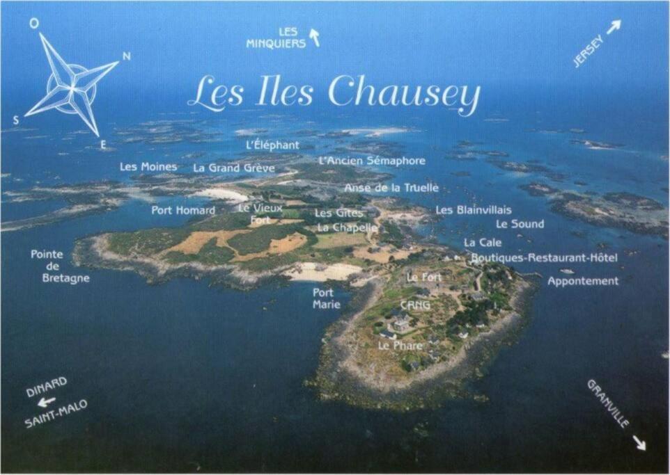 Studio De La Mer A Donville Les Bains Екстериор снимка